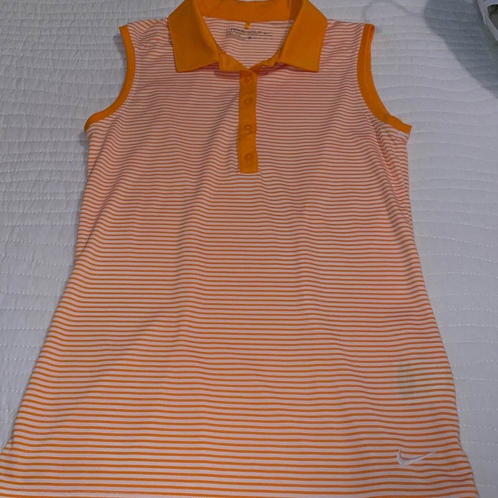 Like New Ladies Nike Sleeveless Golf Polo